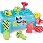 Clementoni- Banchetto Svita Avvita Gioco per Bambini