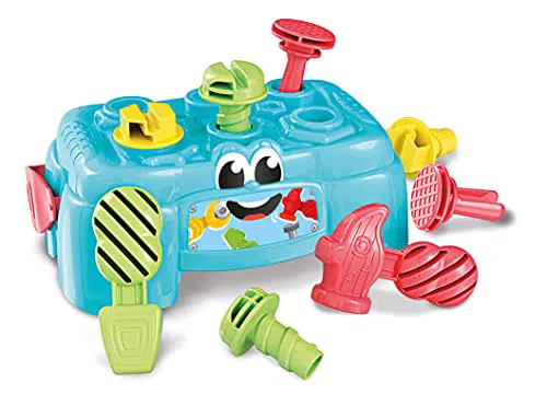 Clementoni- Banchetto Svita Avvita Gioco per Bambini