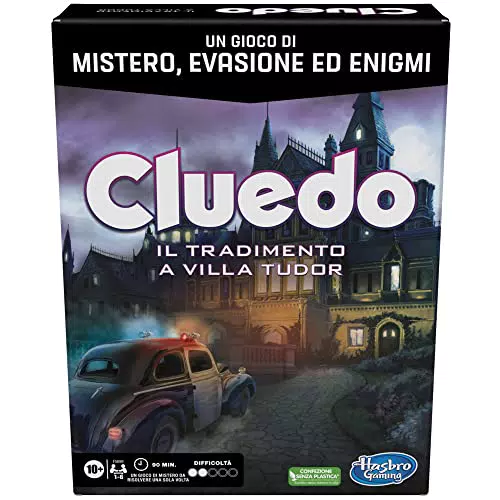 Cluedo Escape - Il Tradimento a Villa Tudor, un gioco di misteri ed enigmi in versione Escape Game