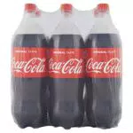 Coca-Cola Original Taste 6 Bottiglie da 1.5 L, Tutto il Gusto Originale di Coca-Cola in bottiglia PET 100% Riciclabile