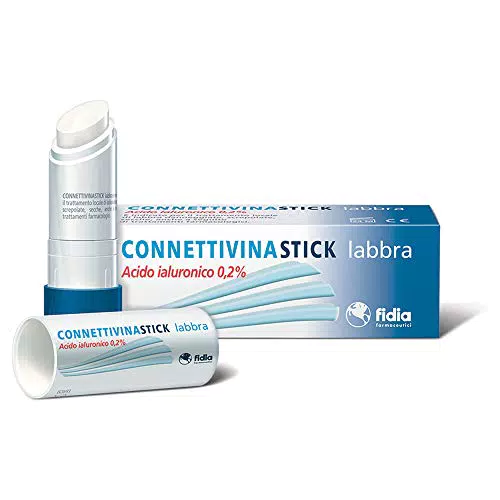 Connettivinastick labbra Fidia farmaceutici, Stick labbra da 3 g a base di Acido ialuronico 0