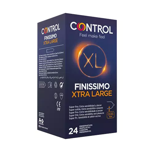 Control Finissimo Xl Preservativi Super Sottili 0.05 mm Extra Large - 24 Profilattici