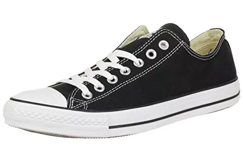 Converse All Star Ox Canvas Sneakers Nero-UK 10