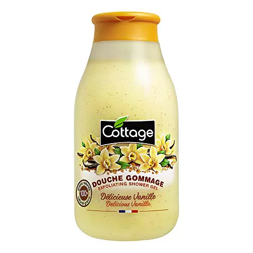 Cottage Doccia Scrub Deliziosa Vaniglia Grani Esfolianti 100% Naturali