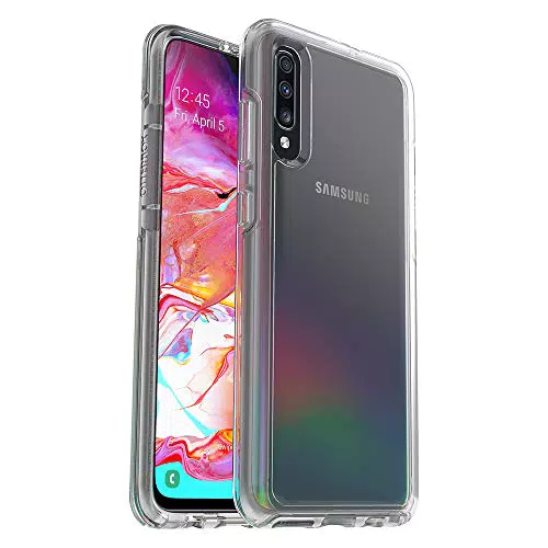 Cover per Galaxy A70 OtterBox Symmetry Clear, resistente a shock e cadute fino a 2 metri