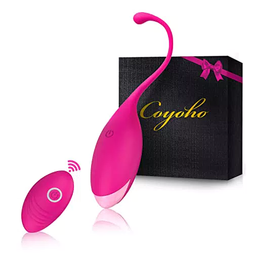 Coyoho vibratore per donna Telecomando sex toys, 10 Modalità