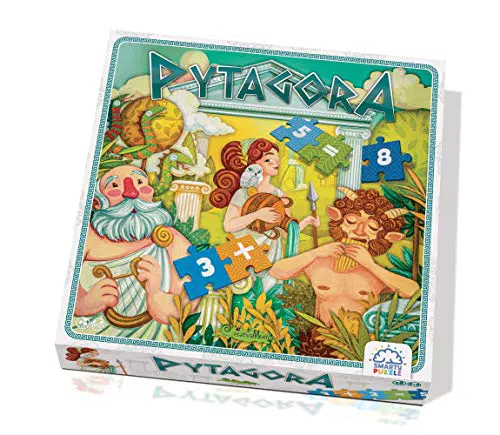 CreativaMente- Pytagora-Gioco in Scatola-Smarty Puzzle