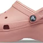 Crocs Classic Platform Clog W, Zoccoli Donna, Pale Blush