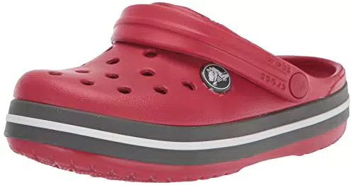 Crocs Crocband Clog T, Zoccoli Unisex-Bambini, Pepper Graphite