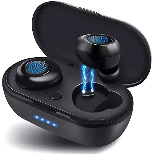 Cuffie Bluetooth 5.0, Auricolari Bluetooth Microfono
