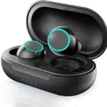 Cuffie Bluetooth Sport, Auricolari Bluetooth 5.0 Cuffie Wireless con HD Microfoni