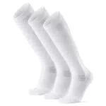 DANISH ENDURANCE Calze a Compressione Graduata in Cotone Biologico 3 Paia