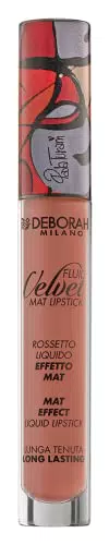 Deborah Milano - Fluid Velvet Mat Lipstick, N.1 Antique Rose Painted by Paola Turani