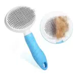 DEMKICO Spazzola per gatti Spazzola per canipazzola Cane Spazzola Gatto rimuove delicatamente il sottopelo sciolto e i peli aggrovigliatipazzola per cani e gatti a pelo lungo e corto