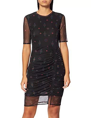 Desigual Vest_Kira Vestito Casual, Nero