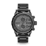 Diesel Orologio da Uomo in Acciaio Inossidabile con Cronografo, Grigio (Scuro)