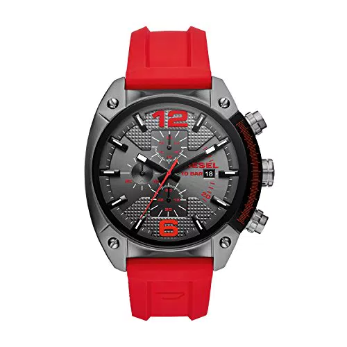 Diesel Overflow Orologio da Uomo con Cronografo, Orologio in Acciaio Inossidabile