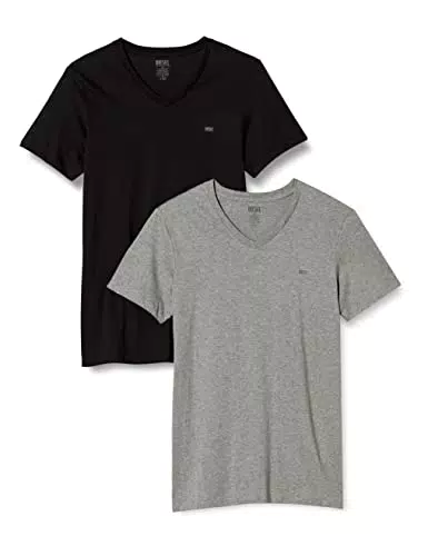 Diesel Umtee-Michael-Tube-twopack T-Shirt, E4084-0ldas Uomo
