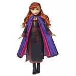 Disney Frozen 2 - Anna, Fashion Doll con Capelli Lunghi e Abito Blu