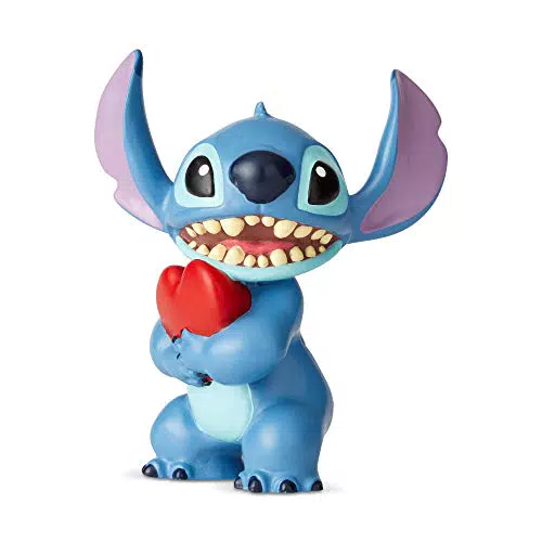Disney Show Case 6002185 Figurina Stitch con Cuore