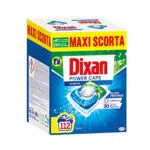 Dixan Powercaps, Detersivo Lavatrice Predosato In Capsule, 112 lavaggi