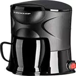 Dunlop - Macchina da caffè da 1 Tazza, 170 W, con Filtro Permanente