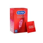 Durex Contatto Comfort Preservativi Sottili ad ottima Sensibilità