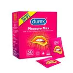 Durex Pleasuremax, Preservativi Con Rilievi e Nervatureaxiformato da 30 Profilattici