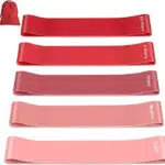 Elastici Fitness, Fasce Elastiche Fitness con 5 Livelli di Resistenza