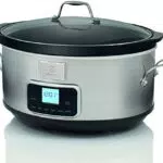 Electrolux Esc7400 Slow Cooker, Pentola Elettrica In Acciaio Inox Per Cottura Lenta Con Sei Programmi Predefiniti