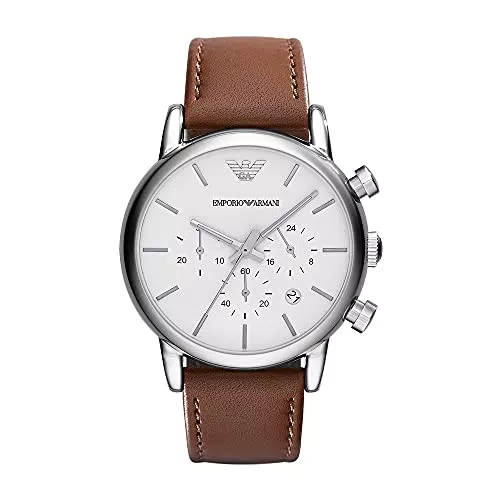 Emporio Armani Orologio Cronografo in Acciaio Inossidabile