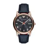 Emporio Armani Orologio da uomo, movimento a due lancette con data
