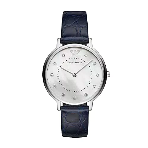 Emporio Armani Orologio Due Lancette in Acciaio Inossidabile