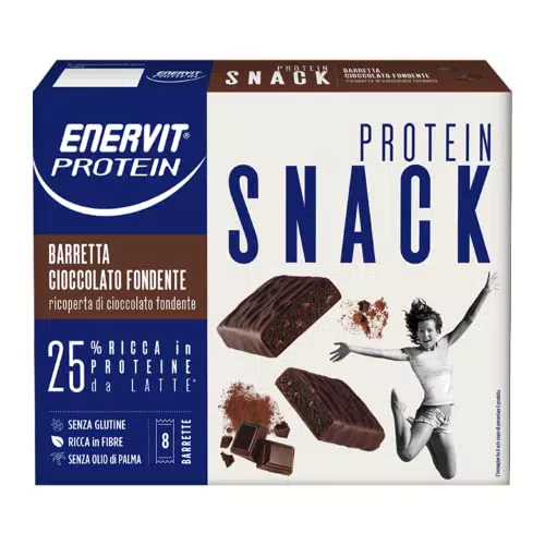 Enervit, Barrette Energetiche Snack Cioccolato Fondente