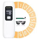 Epilatore Luce Pulsata 990000 flash Laser Peli Depilazione Permanente Attrezzatura professionale Sistema di epilazione Adatto per gambe
