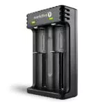everActive Caricatore per 2 batterie agli ioni di litio come 18650
