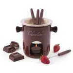 Excelsa Chocolate Servizio Fonduta Cioccolato 7 Pezzi
