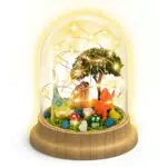 Eyeleaf Luce Notturna Bambini Lampada Dinosauro Fai Da Te Kit Lavoretti Creativi per Bambini Regalo Natale per Ragazzo 4-10 Anni