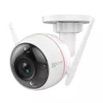 Ezviz C3W Telecamera Wifi Esterno 1080P Con Visione Notturna A Coloriistema D'Allarme Con Luce Stroboscopica E Sirena