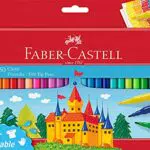 Faber-Castell - Felt Tip Pen Castle Pack of 50 in Cardboard Box