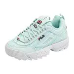 Fila Disruptor Mesh Wmncarpe da Ginnastica Donna, Vetro Blu
