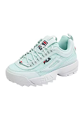 Fila Disruptor Mesh Wmncarpe da Ginnastica Donna, Vetro Blu