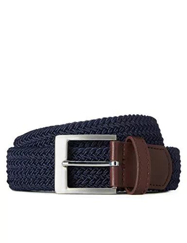 find. Webbed Stretch, Cintura Uomo, Blu,