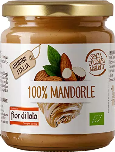 Fior di Loto Crema di Mandorle Tostate, 200gr