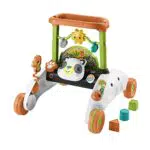 Fisher-Price - Primi Passi al Volante Baby Panda, giocattolo interattivo multilingue per neonati con contenuti di apprendimento Smart Stages