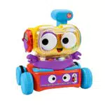 Fisher-Price - Tino Robottino 4-in-1, Giocatolo Educativo con Tecnologia Smart Stages con Oltre 120 Suoni