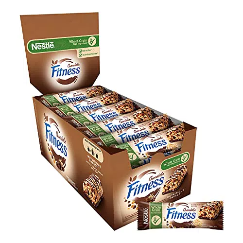FITNESS Cioccolato Barretta di Cereali con Frumento Integrale e Cioccolato