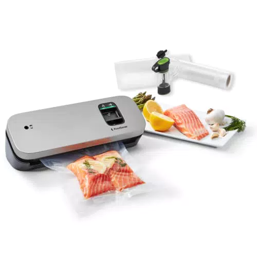 Foodsaver Vs1190X Macchina Sottovuoto Per Alimenti Compatta Adatta A Piccoli Spaziigillatura Automatica
