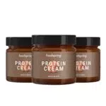 foodspring Crema Proteica, 3 x 200g, Crema proteica spalmabile alla nocciola