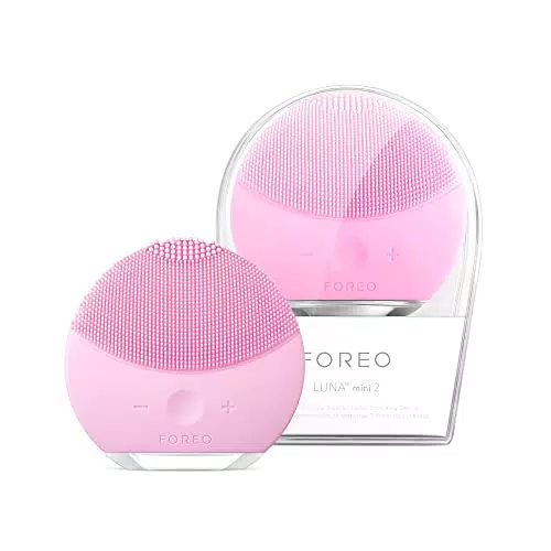 Foreo Luna Mini 2 Spazzola Pulizia Viso, Compattaassaggio Viso Hi-Tech